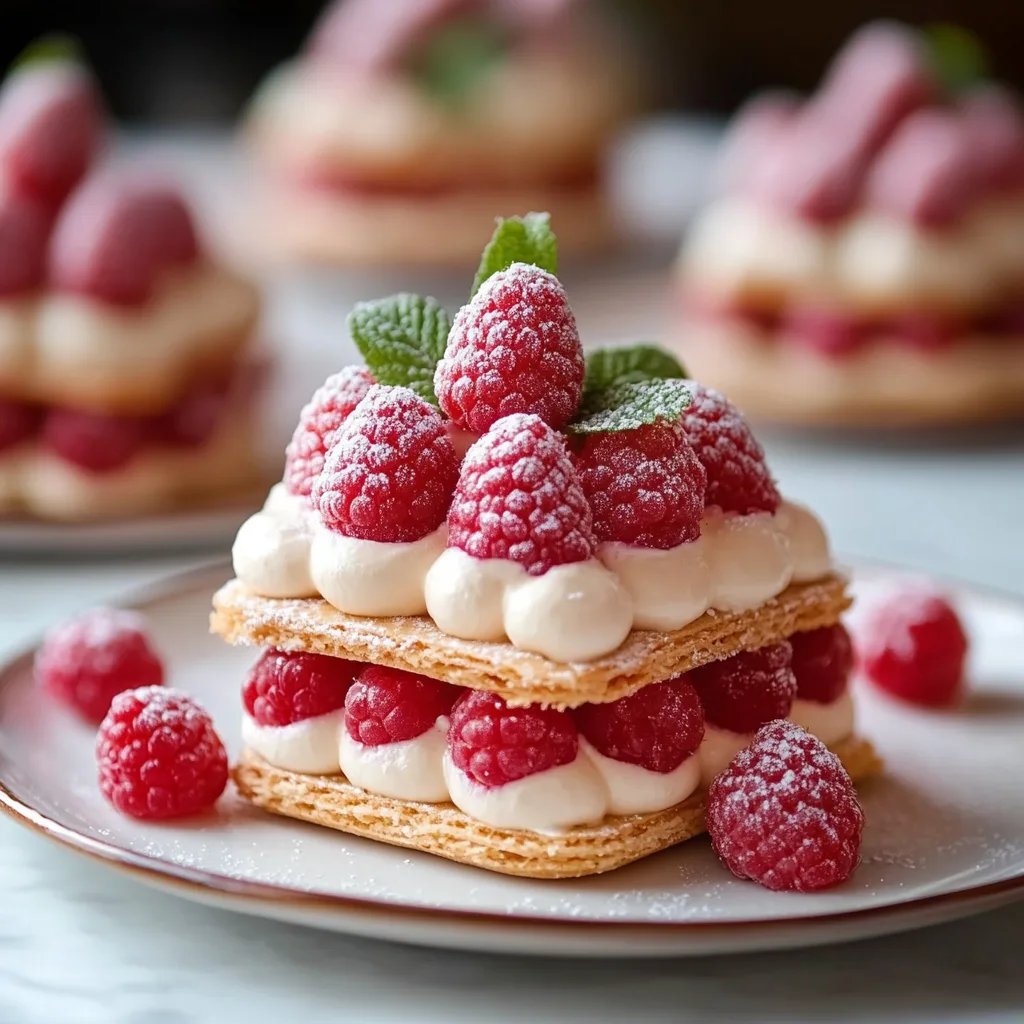 Raspberry Cream Napoleons: An Incredible Ultimate Recipe