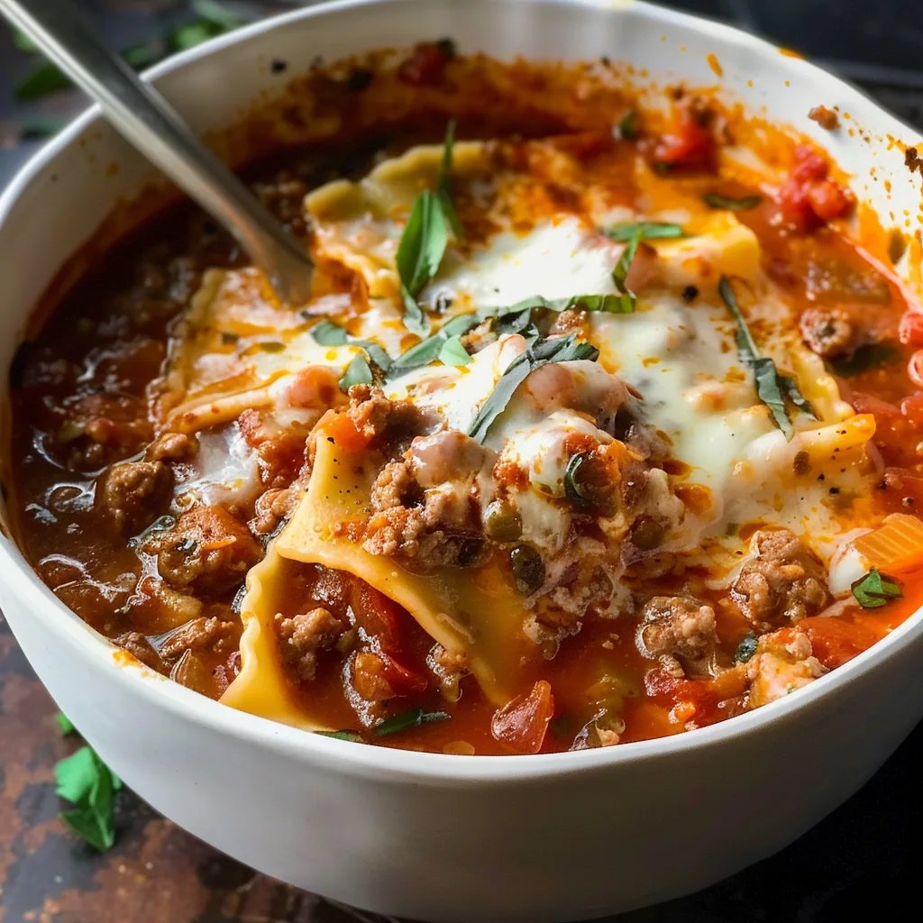 The Best Lasagna Soup Recipe