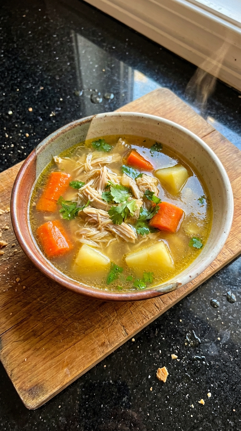 Caldo de Pollo with Vegetables