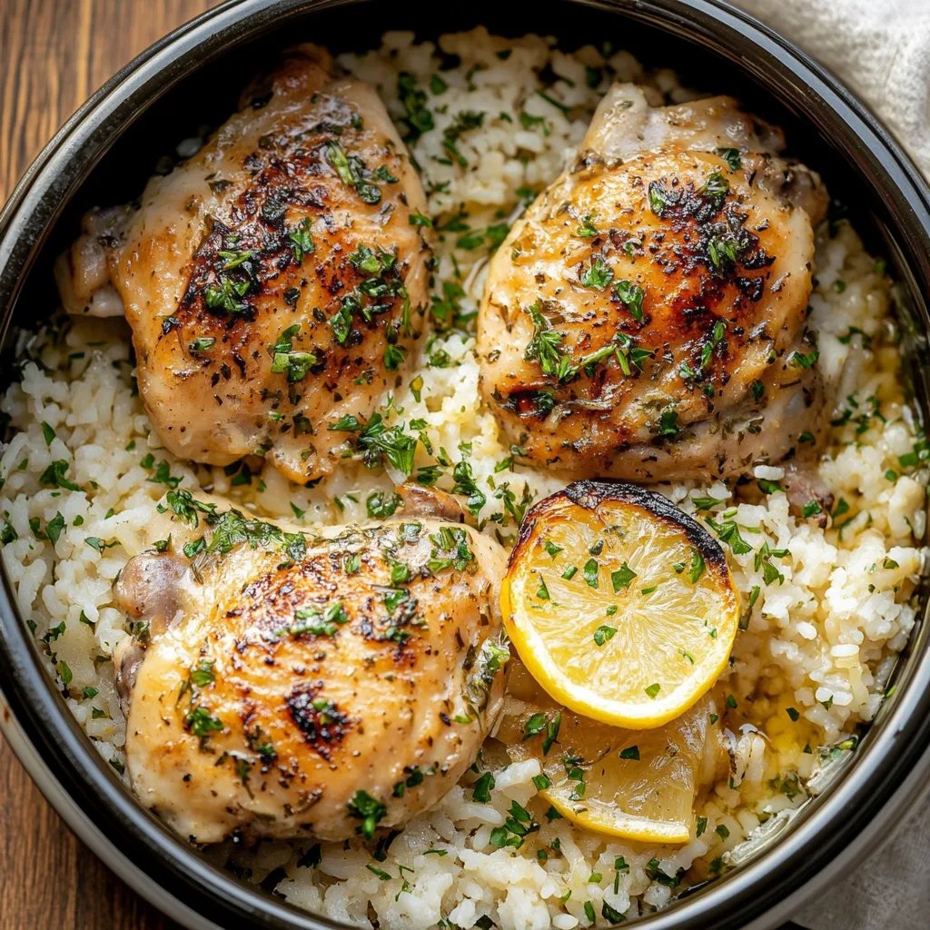 Slow Cooker Lemon Herb Chicken and Rice: An Incredible Ultimate Recipe