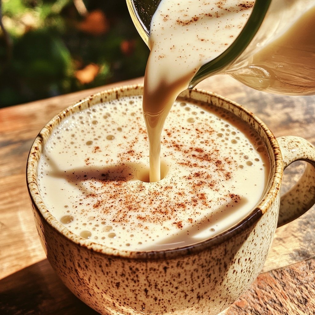 Vanilla Almond Hot Milk