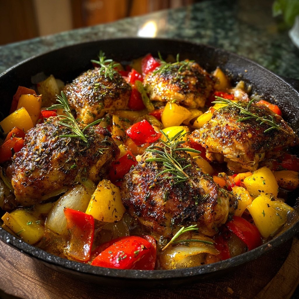 Savory One-Pan Chicken Dinner