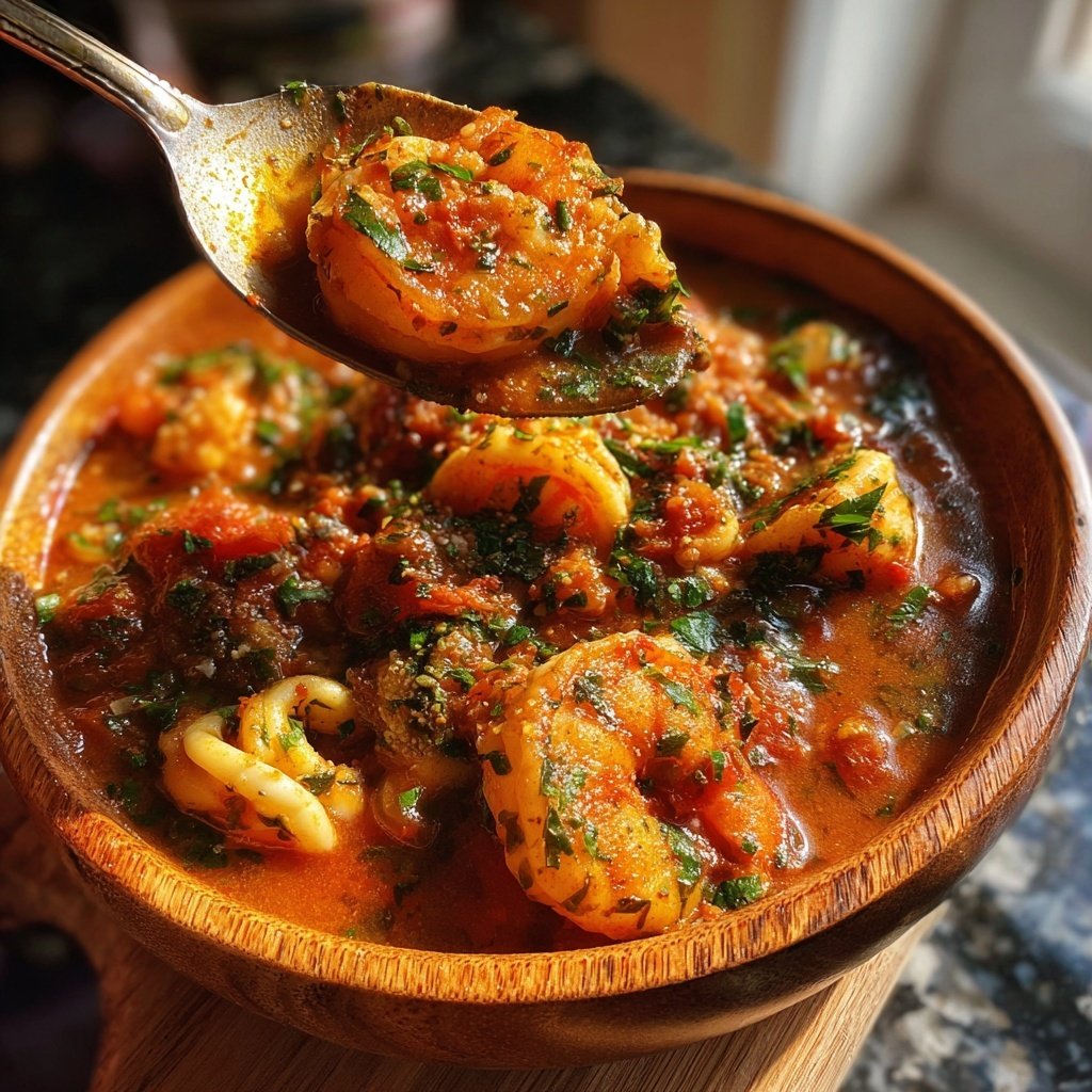 Rich and Hearty Italian Seafood Stew