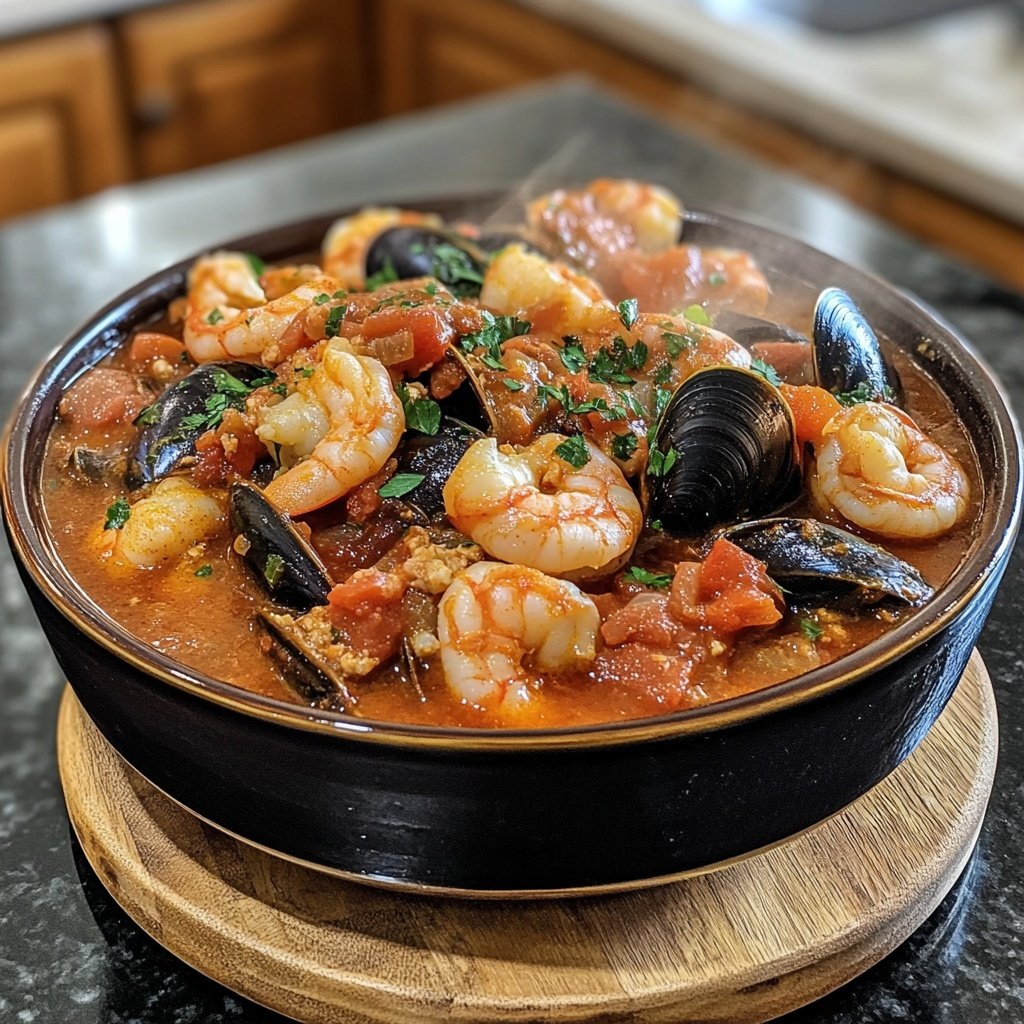 Savor Every Spoonful of Easy Cioppino Delight