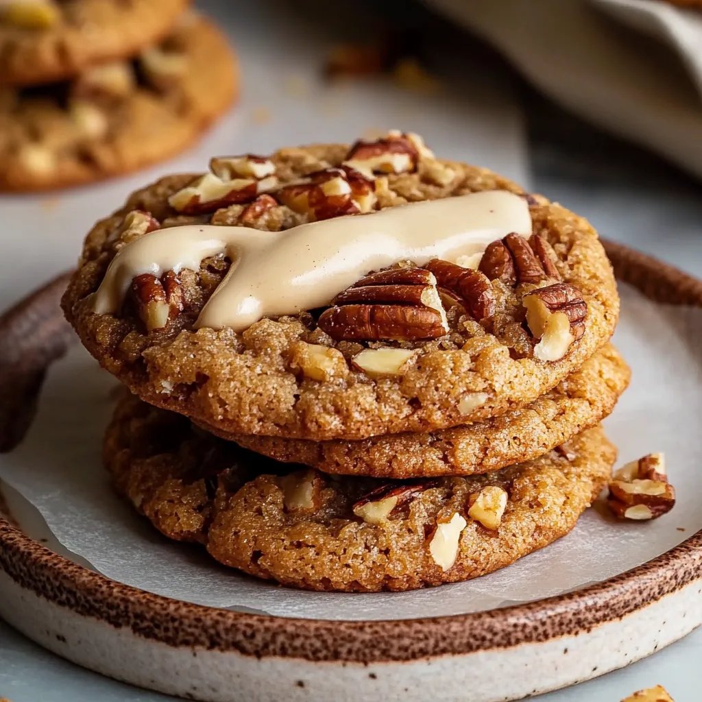 Vegan Pecan Pie Cookies