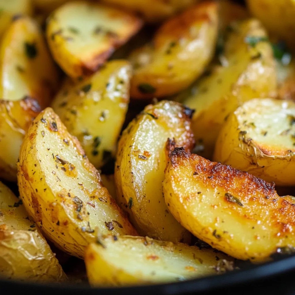 Lemon Roasted Greek Potatoes