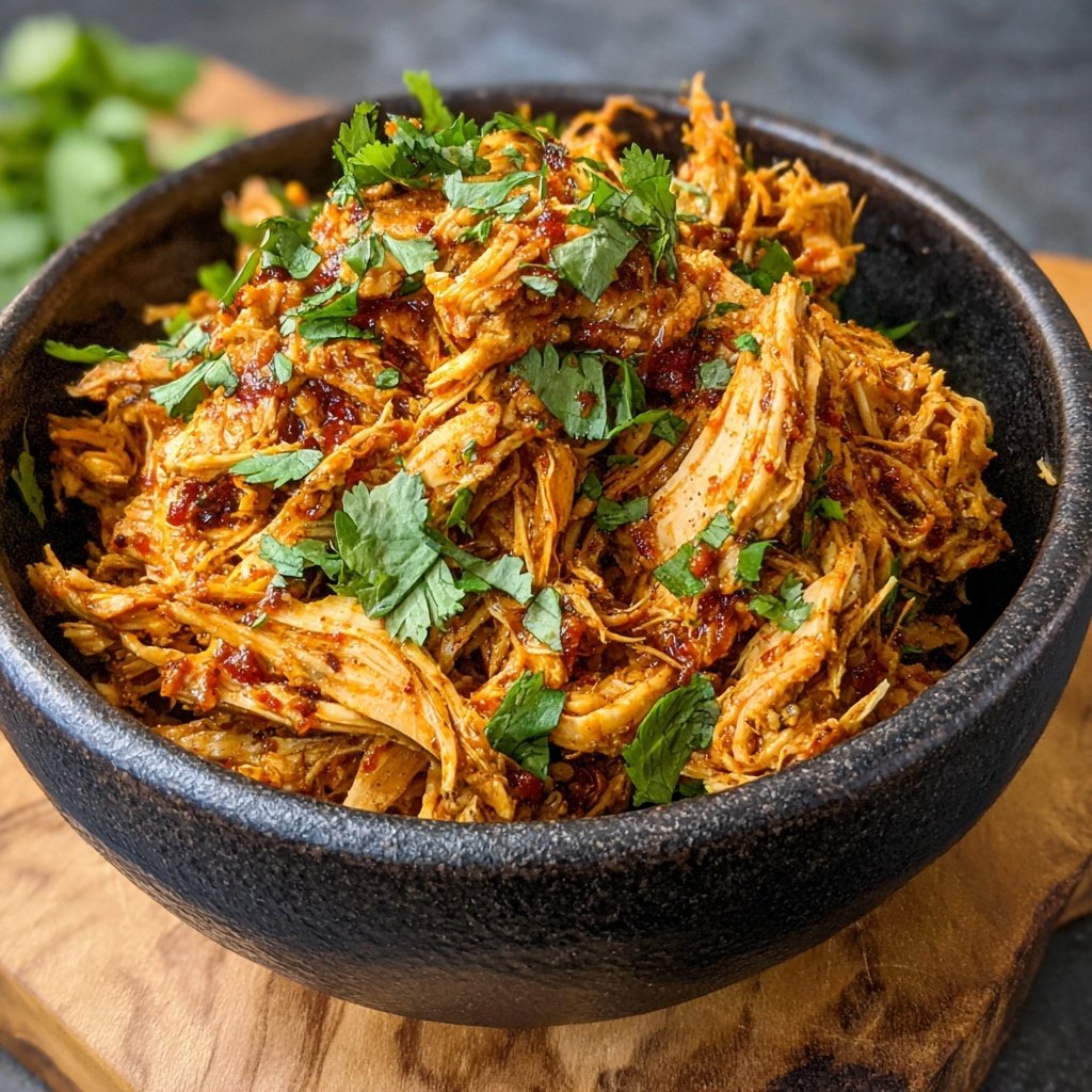 Crock Pot Chicken Taco Meat