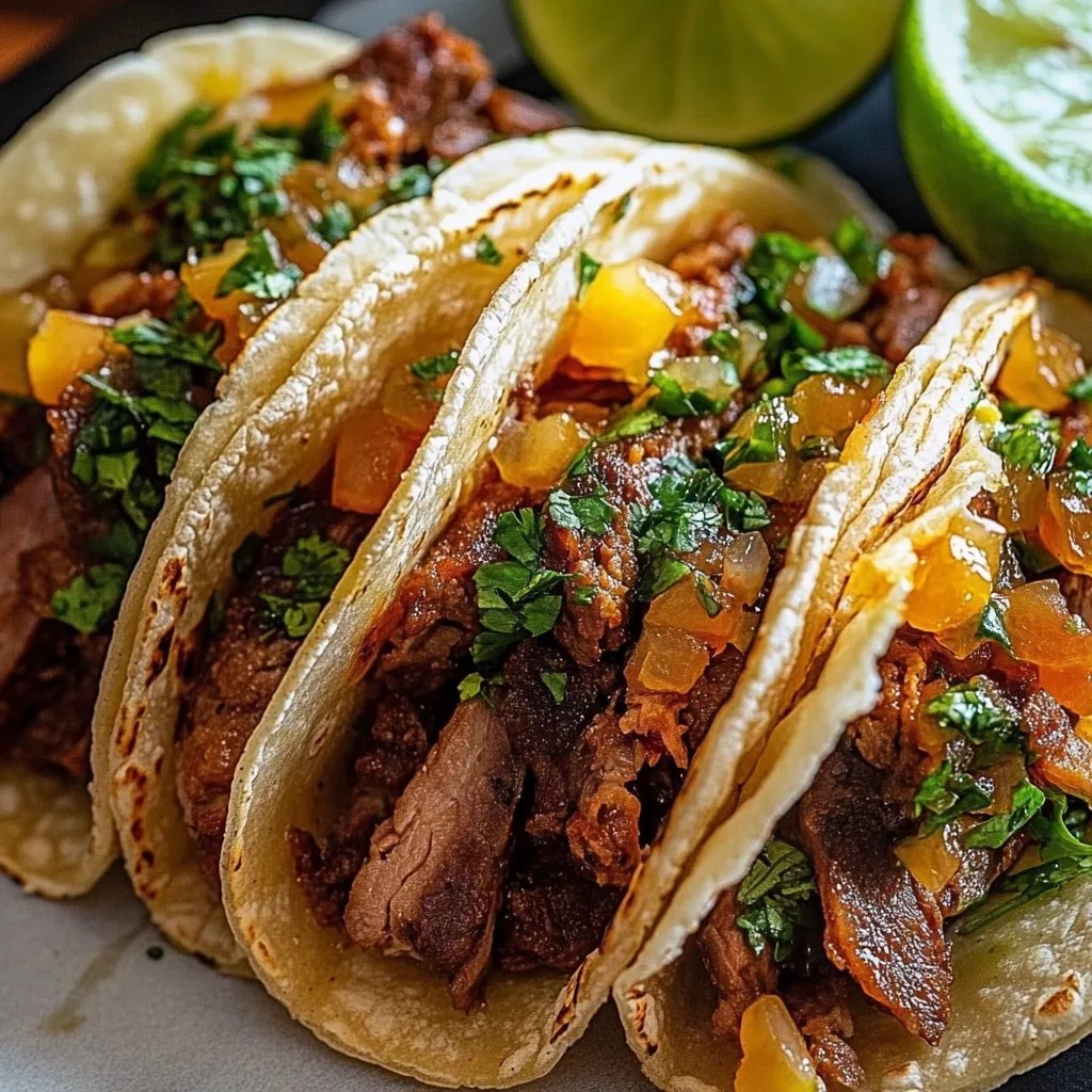 Authentic Tacos al Pastor