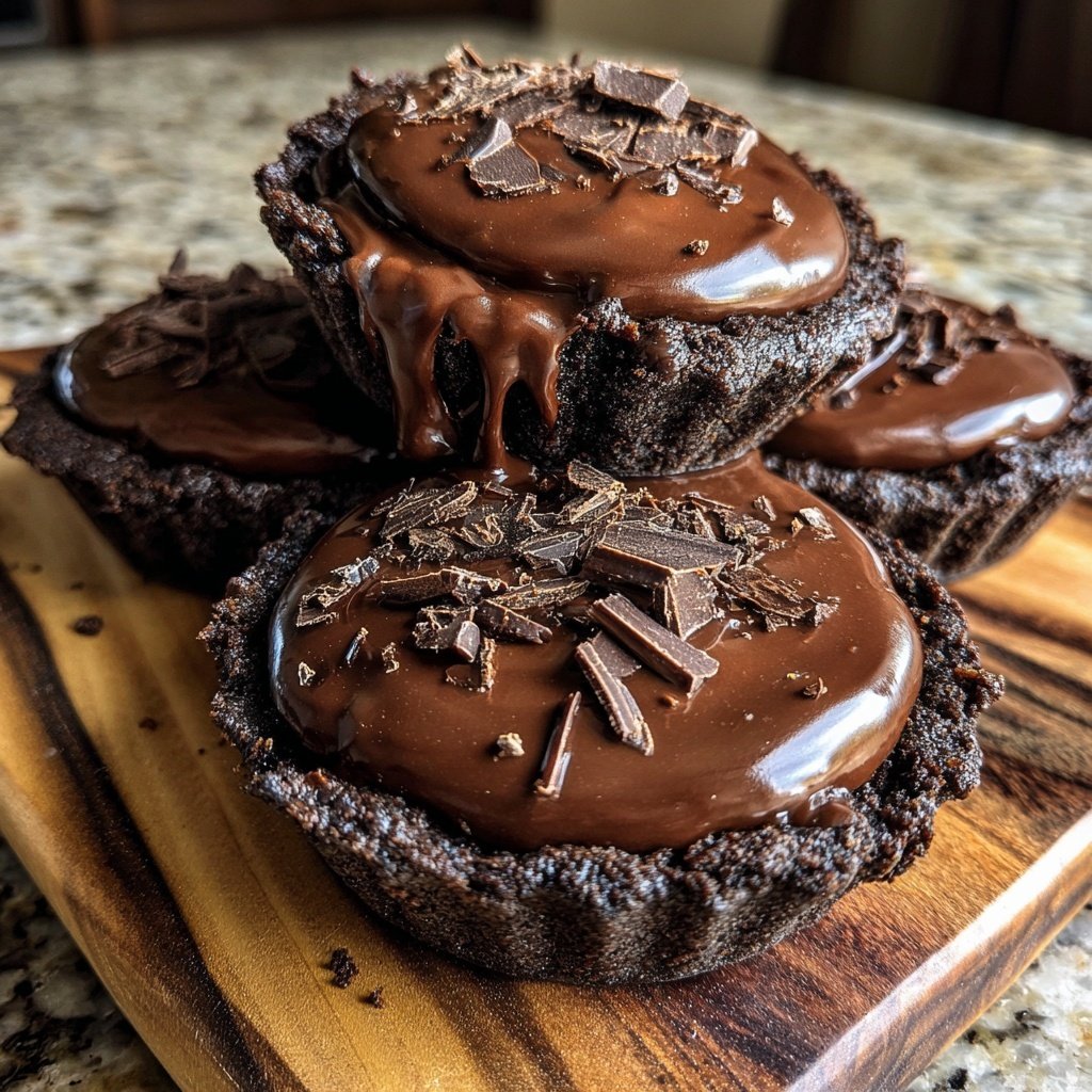 Mini Chocolate Cream Pies