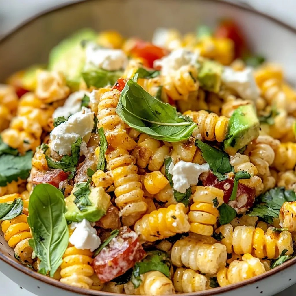 Healthy Street Corn Pasta Salad: An Incredible 5-Ingredient Recipe