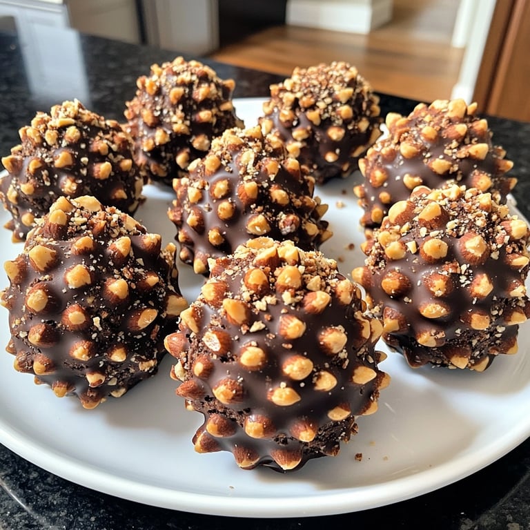Pinecone Oreo Balls