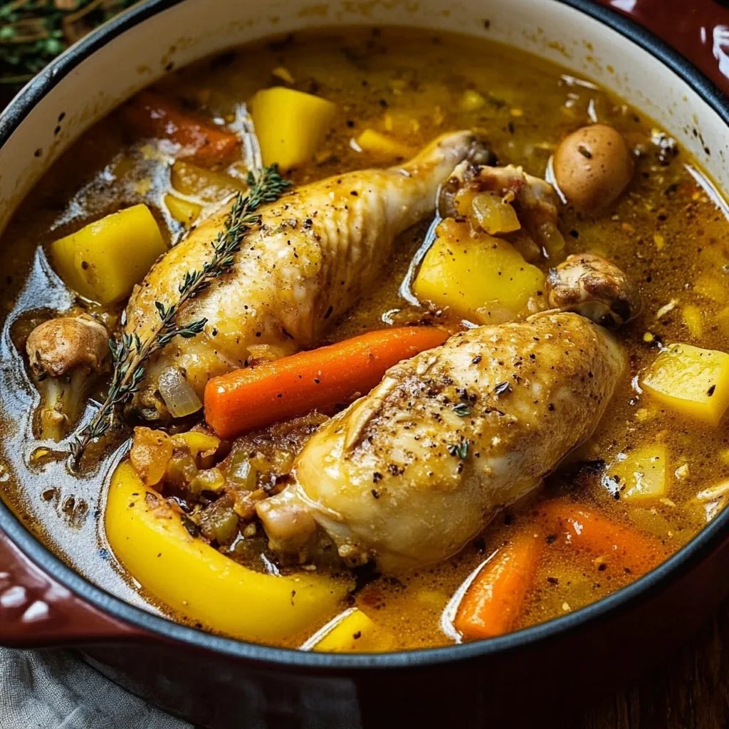 Nourishing Jamaican Chicken Soup