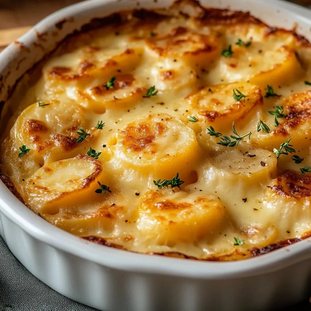 Easy Homemade Scalloped Potatoes