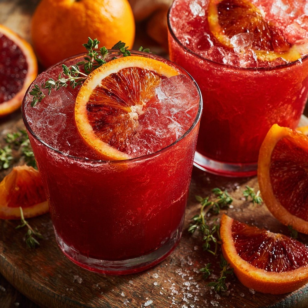 Blood Orange Thyme Refresher
