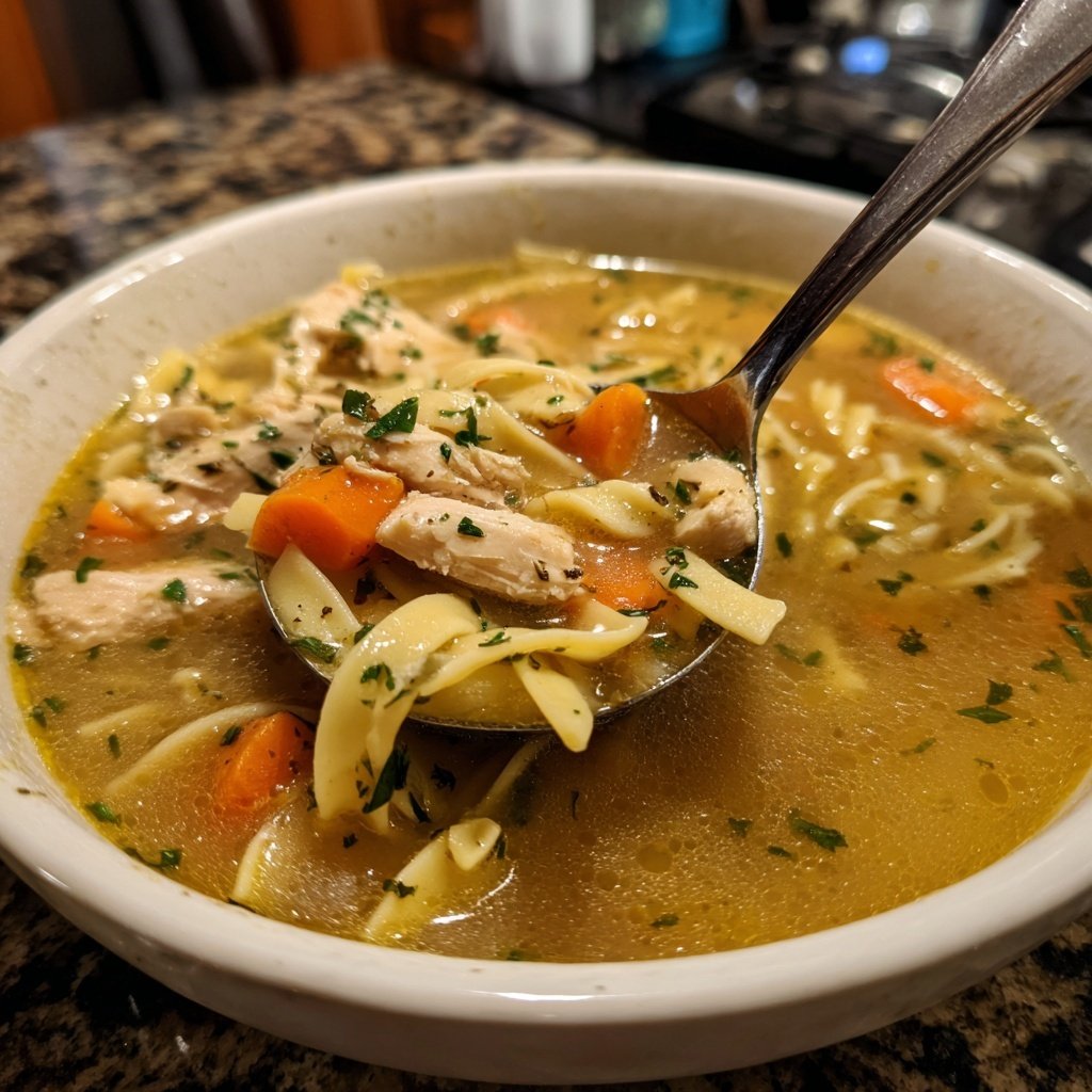 Ultimate Chicken Noodle Soup from Scratch