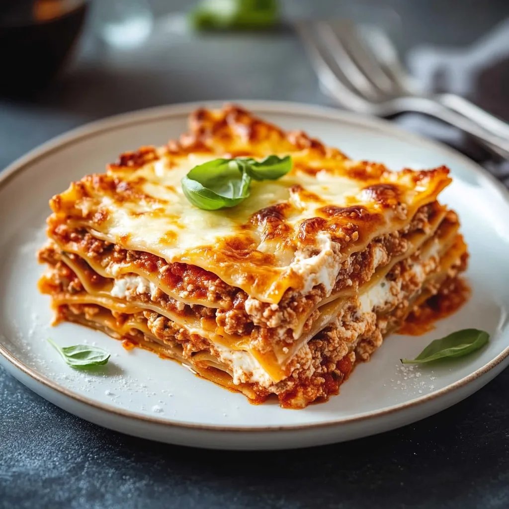 Easy Lasagna Recipe with Ricotta Cheese