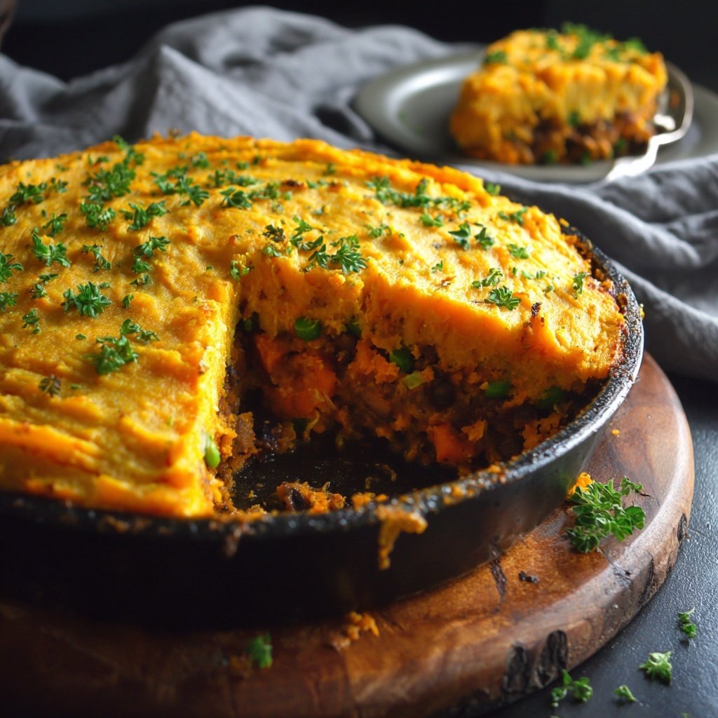 Savory Sweet Potato Shepherd's Pie