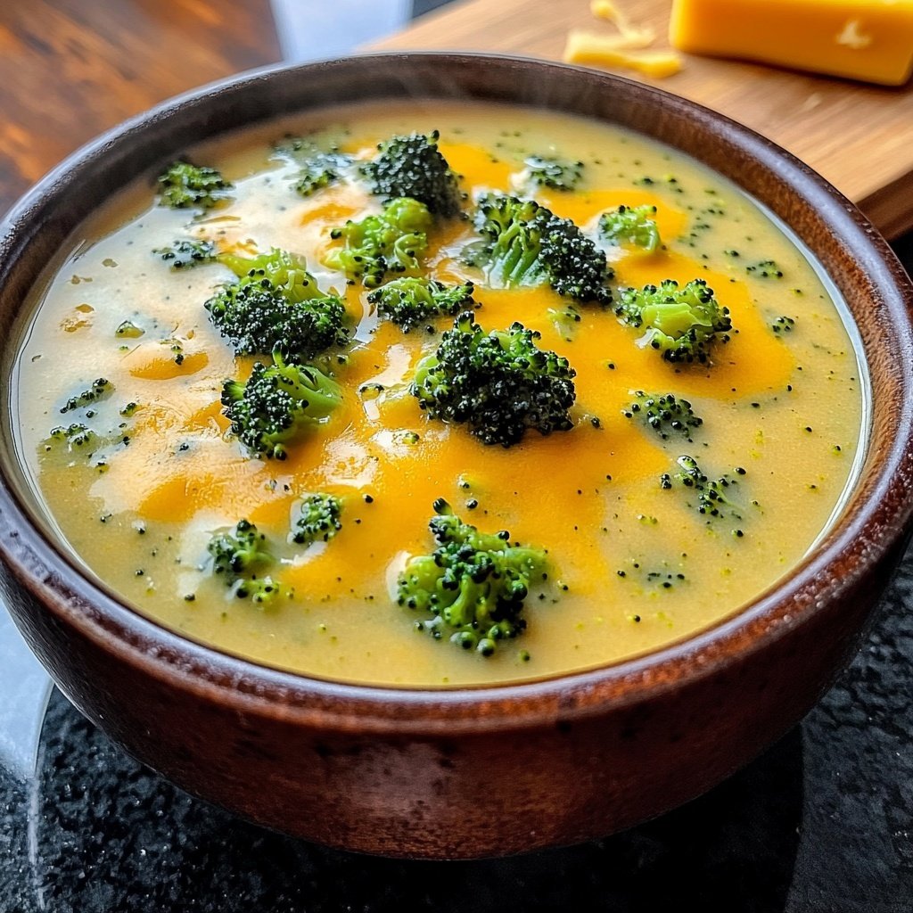 Comfort Broccoli Cheddar Soup​