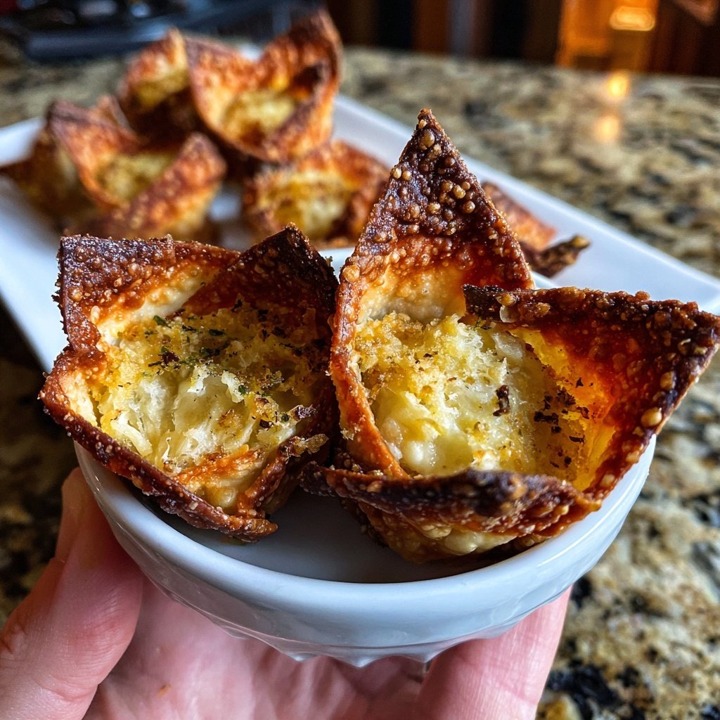 Crab Rangoon Cups Wonton