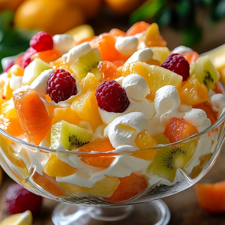 Hawaiian Fruit Salad With Cool Whip