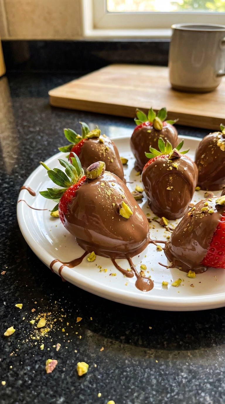 Dubai Chocolate Strawberry Burst