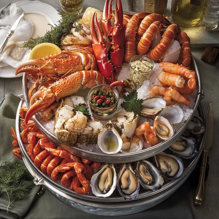 Coast-to-Coast Canadian Seafood Platter