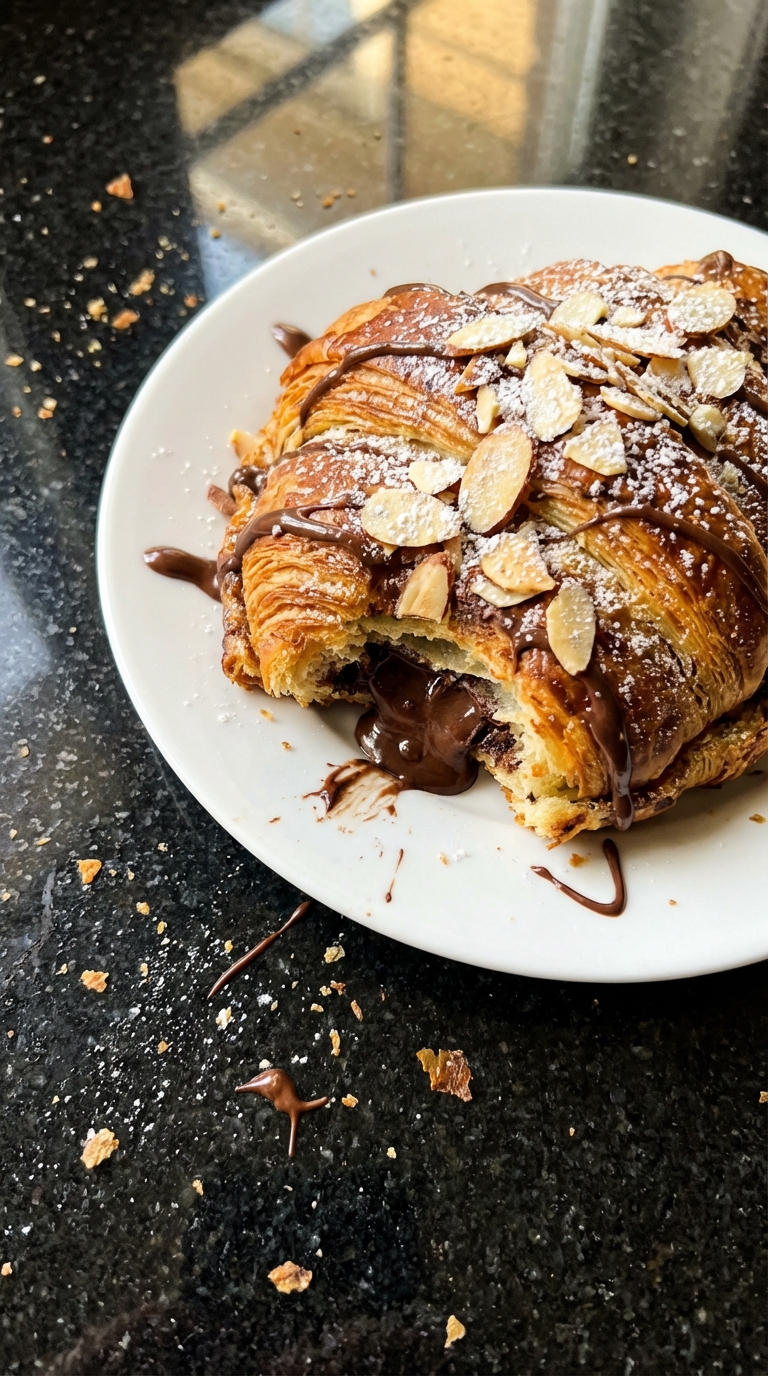 Chocolate Almond Croissant Dream