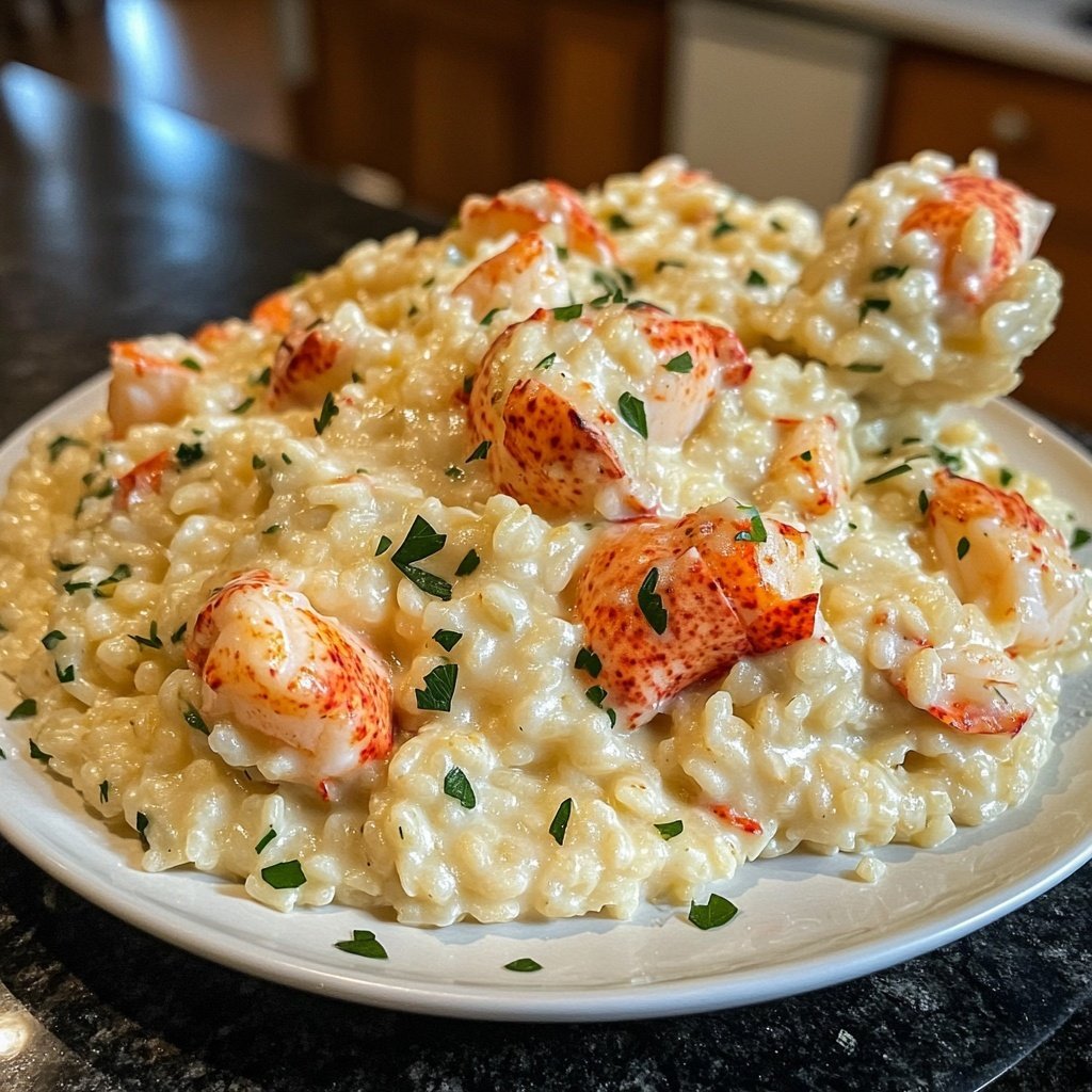 Elegant Dinner: Lobster Risotto Recipe